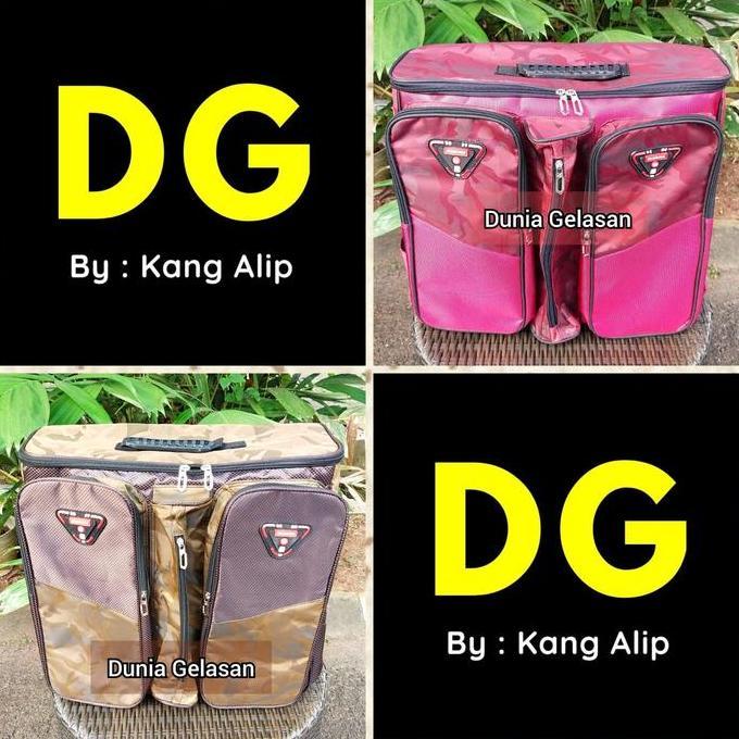 Promo Tas Layangan - Single Resleting Kantong Layangan - Elvana - Mewah Kuat
