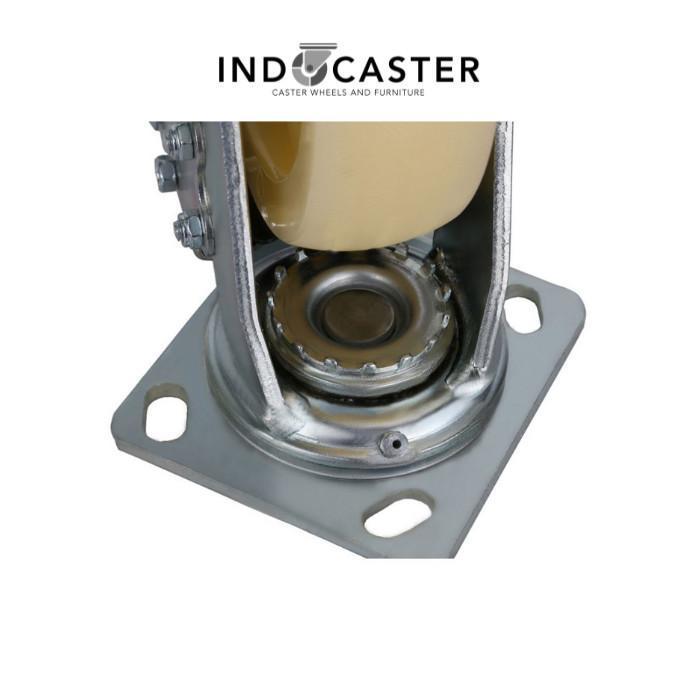 RODA TROLI, RODA GEROBAK, RODA NILON NYLON HEAVYDUTY 6 INCH PLAT HIDUP ORIGINAL DAN TERPERCAYA