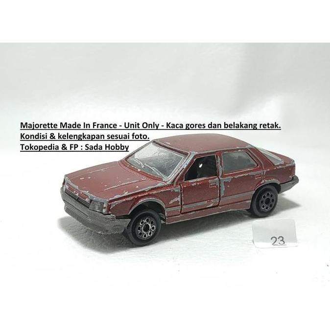 DIECAST MAJORETTE RENAULT 25 SEDAN MERAH MADE IN FRANCE UNIT ONLY CADATOYS