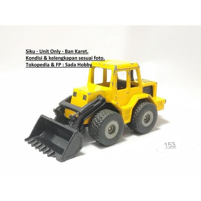DIECAST SIKU FRONT LOADER CONSTRUCTION CAR UNIT ONLY CADATOYS