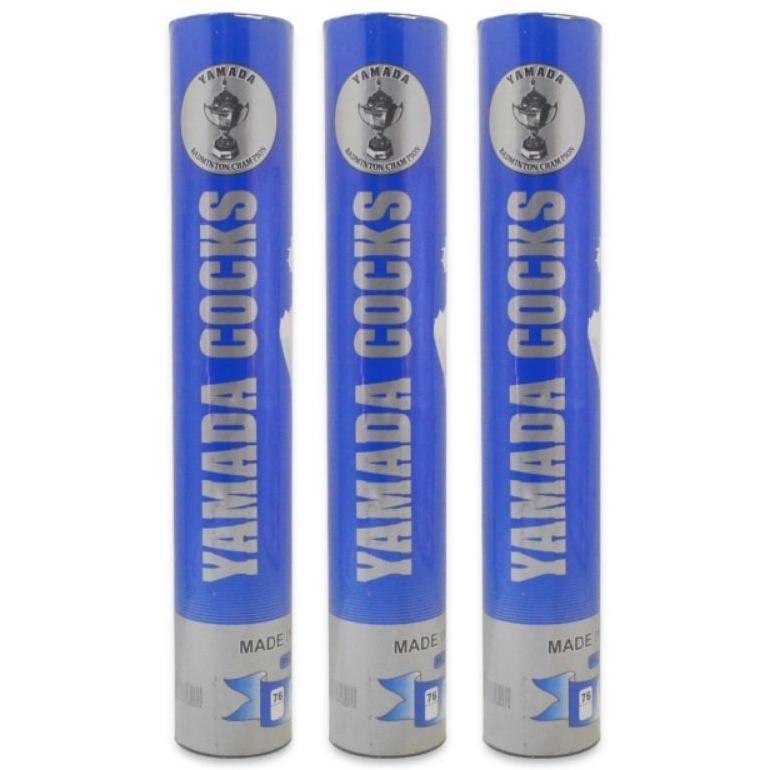 TERLARIS ( ISI 12 PCS ) KOK BADMINTON/BULUTANGKIS SHUTTLECOCK/KOK YAMADA BIRU