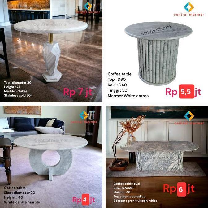 Terbaru Coffee Table Marmer