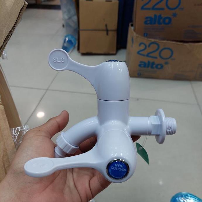 kran cabang soligen plastik / kran cabang pvc / kran cabang shower