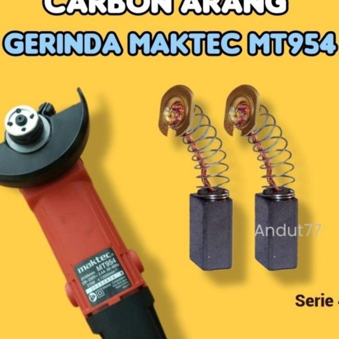 Carbon brush kul areng  For gerinda maktec MT954 mt 954 asli original