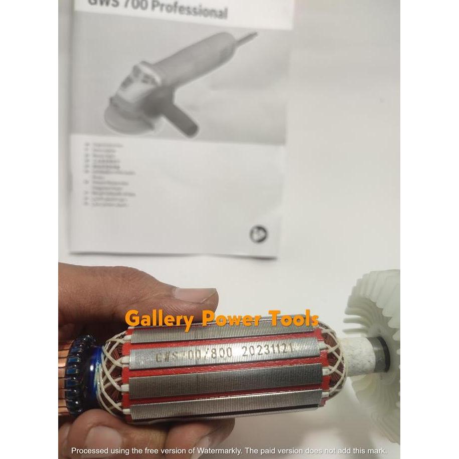 Armatur Angker rotor gerinda Bosch GWS700 GWS 700 original