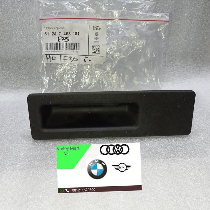 Handle bagasi BMW F30 F25 F15 F48 (tanpa lobang camera) Original (161)