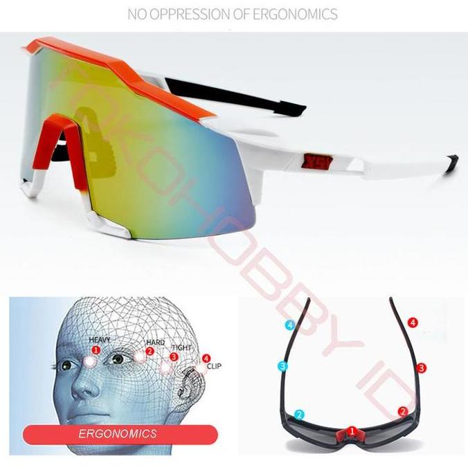 Kacamata Sepeda Gowes Lari Hiking Model Speedcraft SL Rockbros XSY