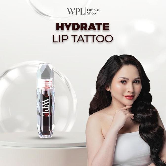 NEW WPL Hydrated Lip Tattoo Waterprof Strawberry | Memberikan Warna Dibibir Tahan Lama Sekaligus Men