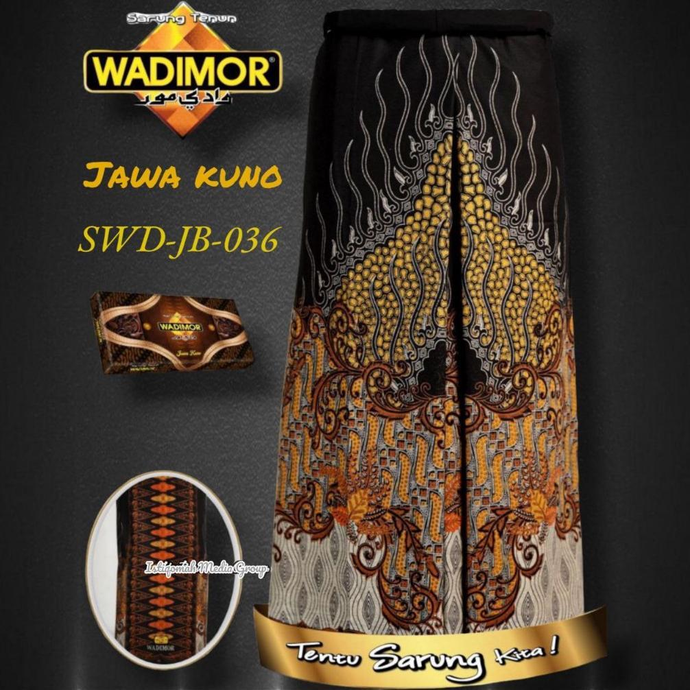 MURAH Sarung Wadimor Jawa Batik Sarung Premium Pria Dewasa / Cod Samping Wadimor Batik Premium Jawa 
