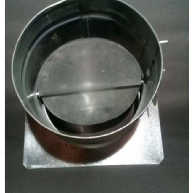 Spigot Damper Cerobong Asap 4 In / 6 In / 8 In / 10 In - Sok Topi Flexible Ducting Cerobong Asap 4 I