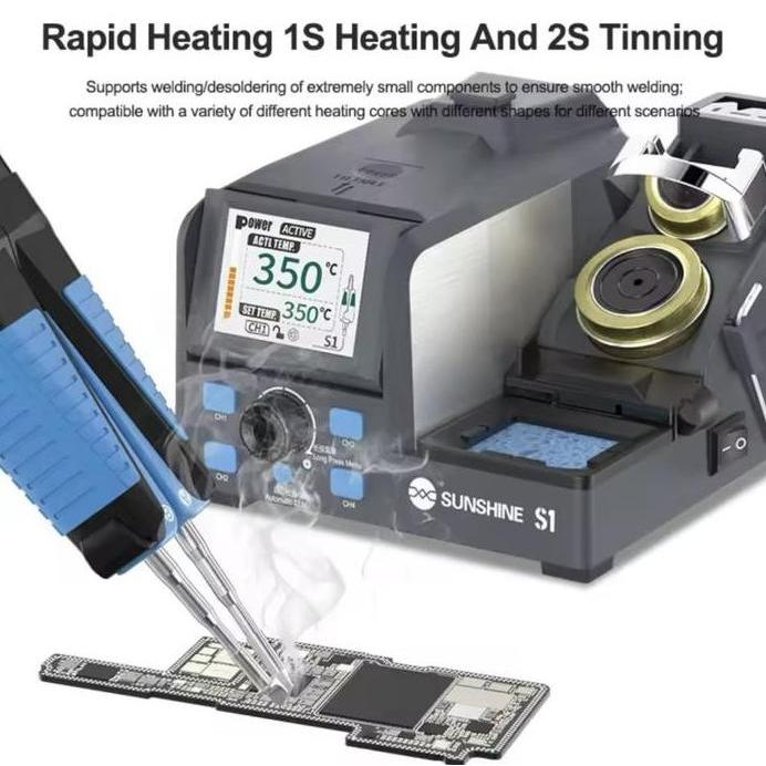 Solder Station SUNSHINE S1 Precision Tweezers Multi-purpose Original