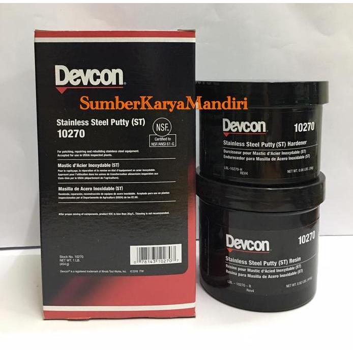 DEVCON Stainless Steel Putty Devcon 10270