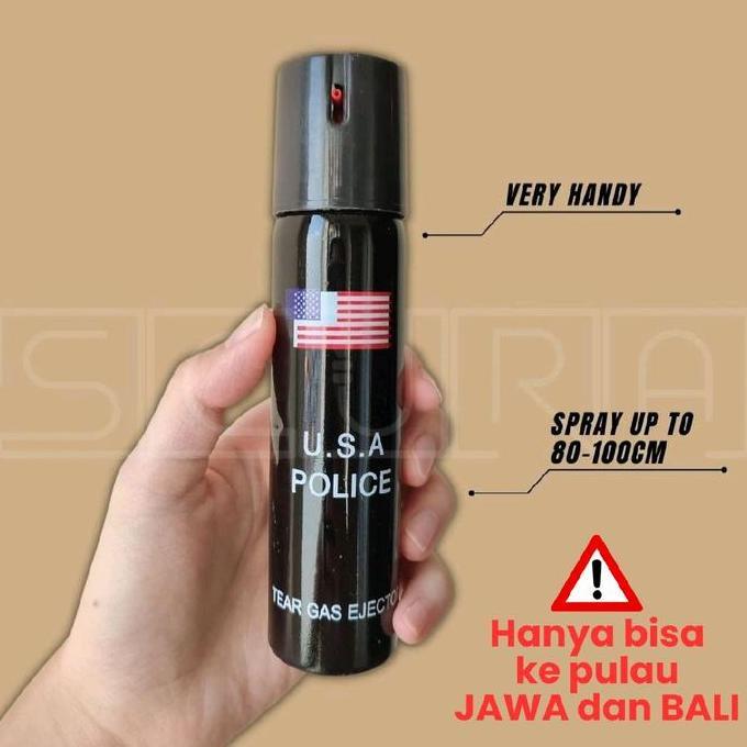 Pepper Spray / Tear Gas Spray / Gas Air Mata / Self Defense