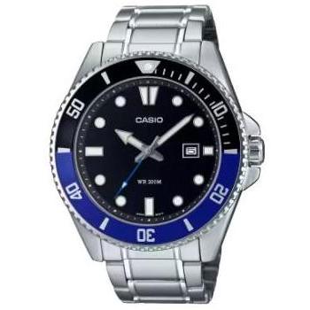 Casio General MDV-107D-1A2VDF Marlin Duro Diver 200m Batman Stainless