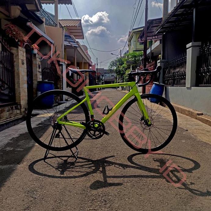 Cannondale Supersix Evo 105 Disc Size 51 Bio Lime Carbon UCI
