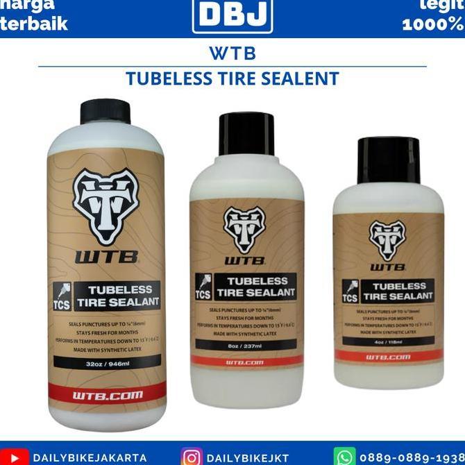 WTB TUBELESS TIRE SEALANT CAIRAN BAN TUBLESS SEPEDA