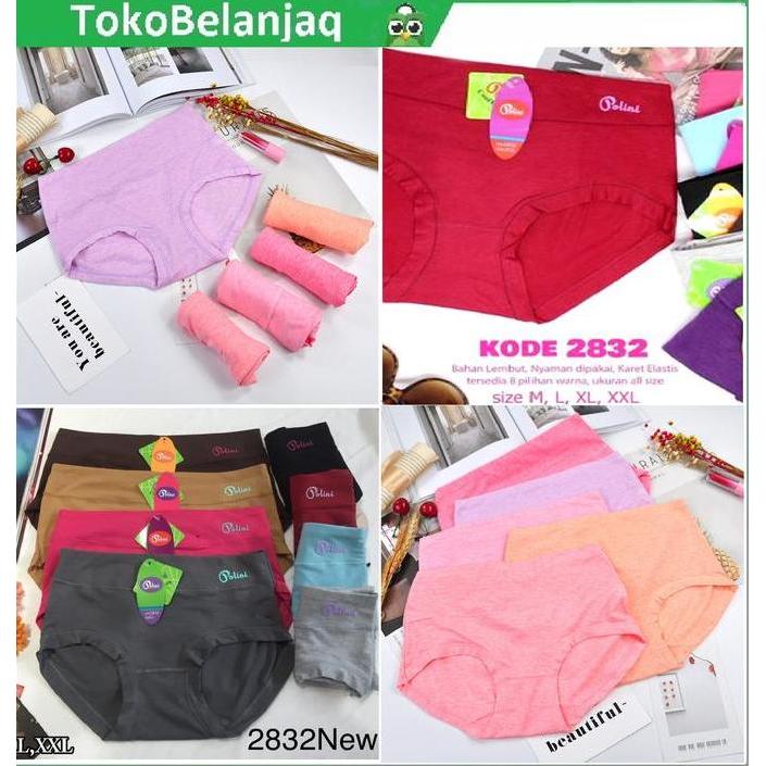 Celana Dalam Wanita CD Brieft Dewasa Cewek POLINI 2832 /1232 Perempuan