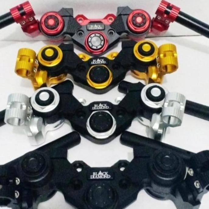 VIRALL STANG JEPIT PCX 160 / PCX 150 ADJUSTABLE BLACK DIAMOND ORIGINAL ''