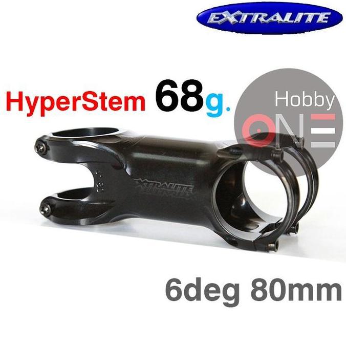 EXTRALITE HyperStem Stealth Stem 6 deg 80 Mm by SCHMOLKE CARBON