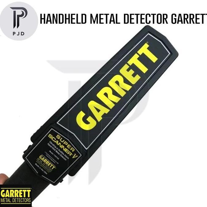 Sicurezza- Metal Detector Handheld Metal Alat Deteksi Logam Emas Garrett