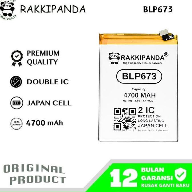 RakkiPanda BLP673 Compatible With Oppo A3S/A5/A5S AX5S/A7/A11K/A12 2020/A31 2020/Realme C1/Realme 2 
