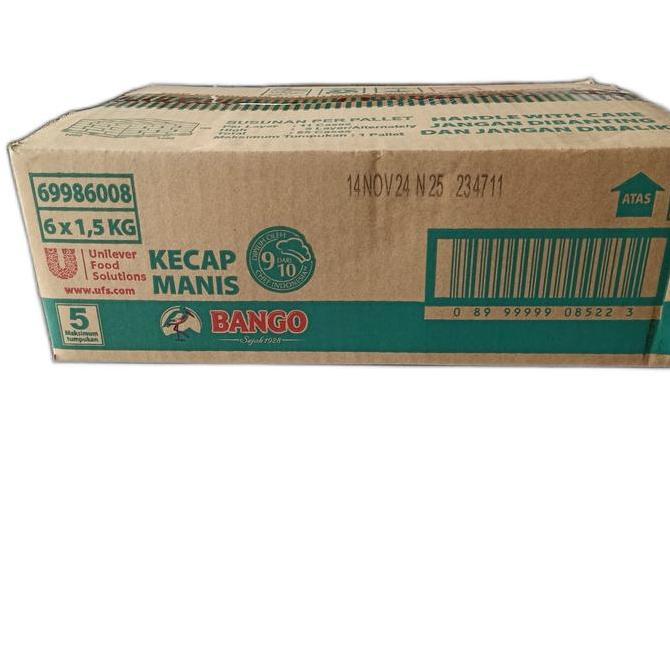 Kecap Bango 1.5 Kg  Per Dus Isi 6
