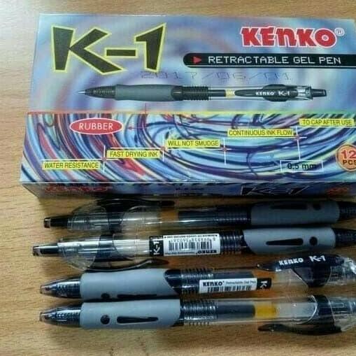 Katonno- Kaku- Pulpen Gel K1 Kenko 1 Pack