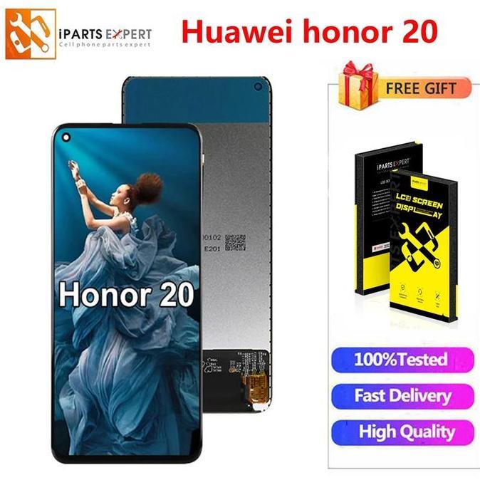 IPARTSEXPERT Original LCD For Huawei Nova 5T YAL-L21 Tampilan Rakitan Digitizer Layar Sentuh Tanpa B