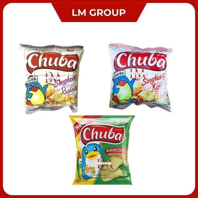 Ciki Chuba Balado/Keju/Balado Ijo 1 Pack isi 20pcs @14gr LM Snack
