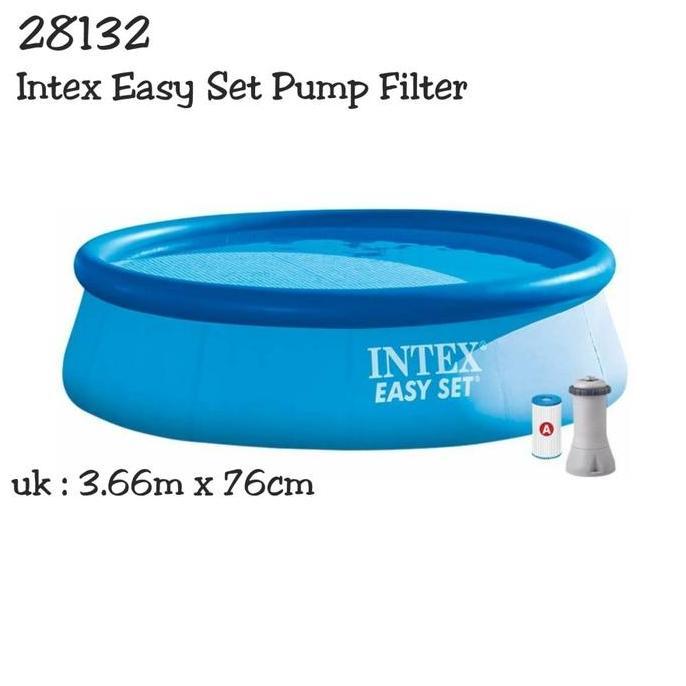 Kolam renang Intex Easy Set 28132 Pump Filter