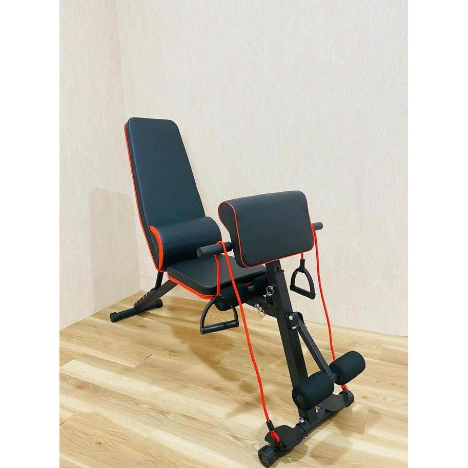 POTENCE Bangku dumbbell Sit Up Bench Multi fungsi Dumbell Bench Alat Olahraga Sit Up Bench Alat Olah