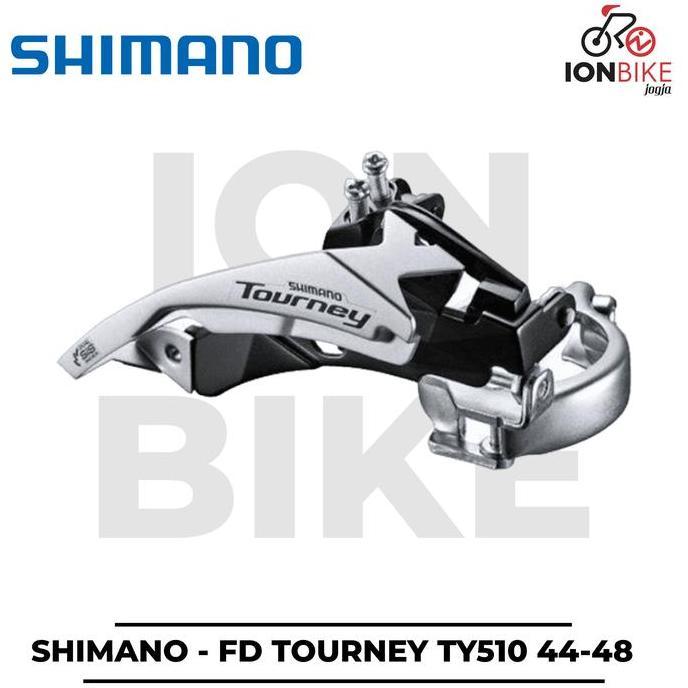 FD Shimano Tourney TY510 44-48T Top Swing Dual Pull Tarikan Atas Bawah Max 48T 44 48 T TY-510 Altus 