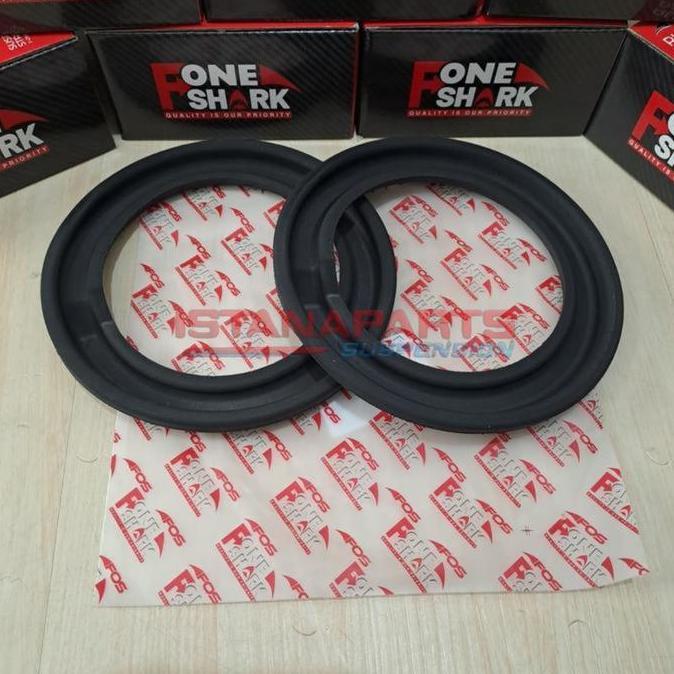 Karet Tatakan Per / Karet Bantalan Per Depan Bawah Merk F-One Shark FOS Toyota Altis 2001-2012 / Vio