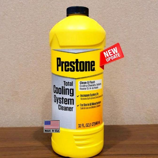 Prestone Radiator Flush+Cleaner/Pembersih Karat Kerak Radiator