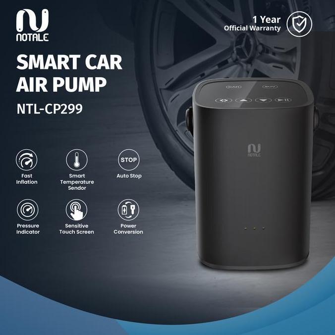 Notale Air Pump Inflator Electric Pompa Ban Mobil Sepeda
