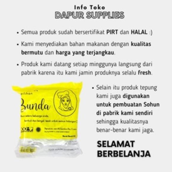 Nui- Sohun Kembang Matahari 2Kg Biru / Sohun Lembut / Sohun