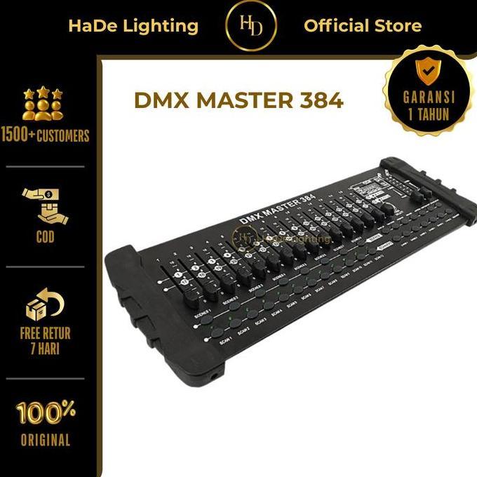 Mixer Lighting Controller 384 Dmx 512 - Mixer Lampu Lighting Parled Beam 384