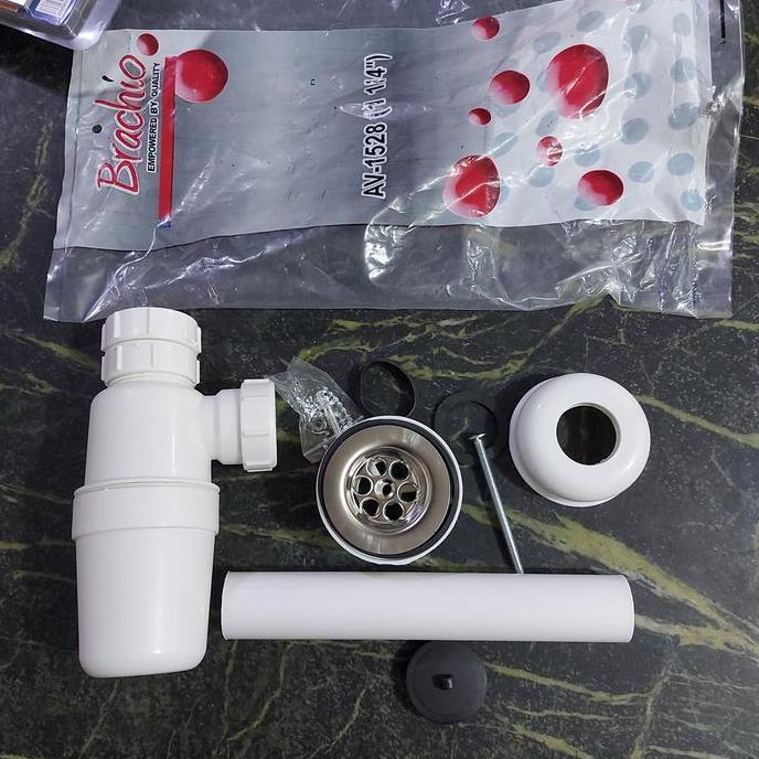 Sifon botol plastik / afur wastafel plastik