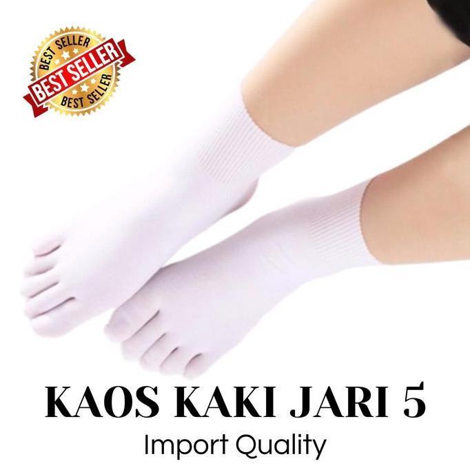 Cip- Kaos Kaki Stoking Nita 5 Jari Kaos Kaki Jari 5 Kaos Kaki Nita Poliester Jari 5