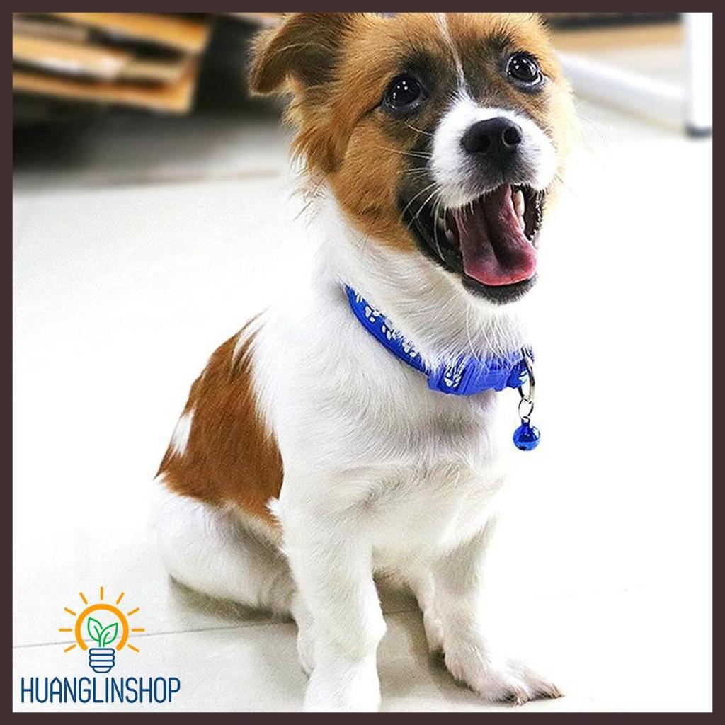 Diskon Barang TersediaKucing Dengan Lonceng Adjustable Motif Polkadot Lucu Kalung Anjing
