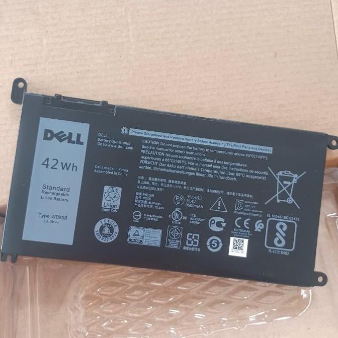 Baterai Batre Dell Inspiron 14 7472 5368 5378 15 5568 7000 Wdx0R