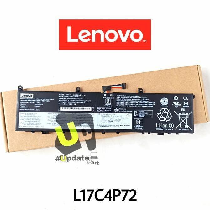Baterai Lenovo Thinkpad X1 Extreme Gen 2 2Nd 01Yu911 01Ay968 P1 2018