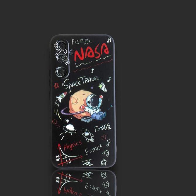 Casing SAMSUNG A54 Motif Nasa Space Soft Case Cover Softcase A 54 murah