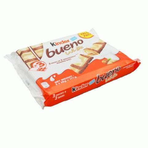 Coklat Kinder Bueno Value Pack - Milk & White Chocolate