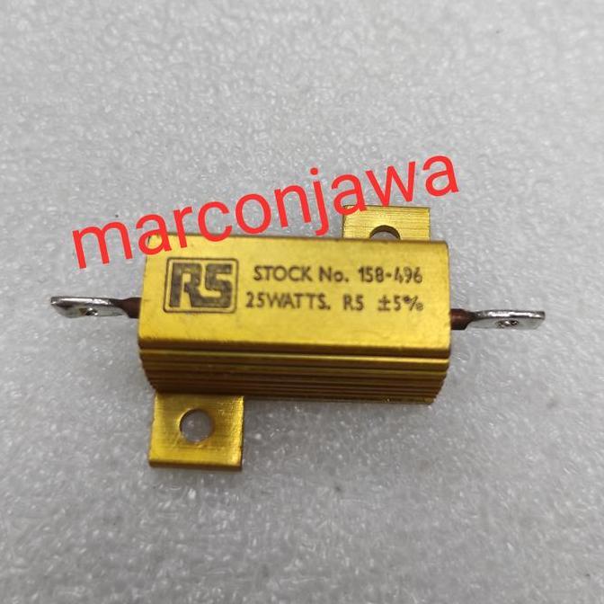 resistor heatsing 25W 0.5 ohm RS