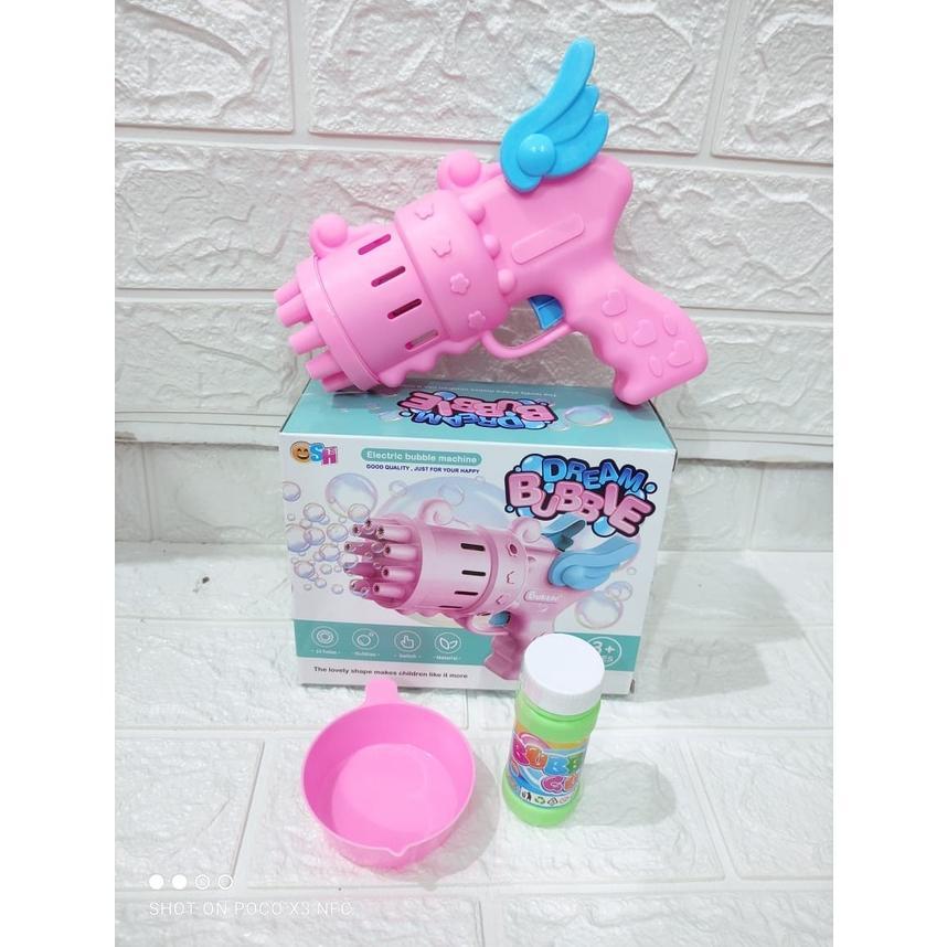 BIG PROMO MAINAN ANAK PISTOL BUBBLE TERMURAH SH677&SH675&SH679/MAINAN ANAK DREAM BUBBLE TERLARIS
