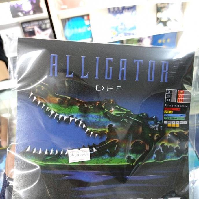 NEW KARET TENIS MEJA BINTIK DONIC ALLIGATOR DEF ORIGINAL