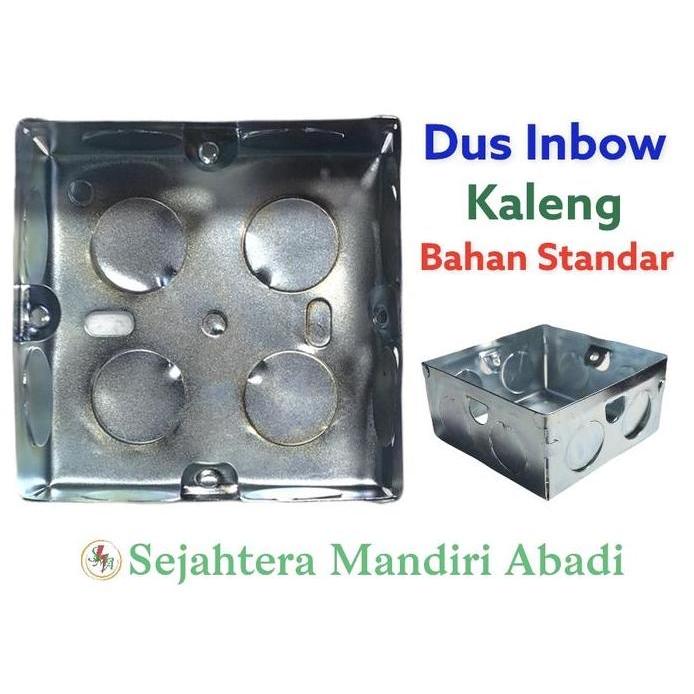 Ready Inbow Dus Inbow Kaleng Standar Tanam Besi Seng Kotak