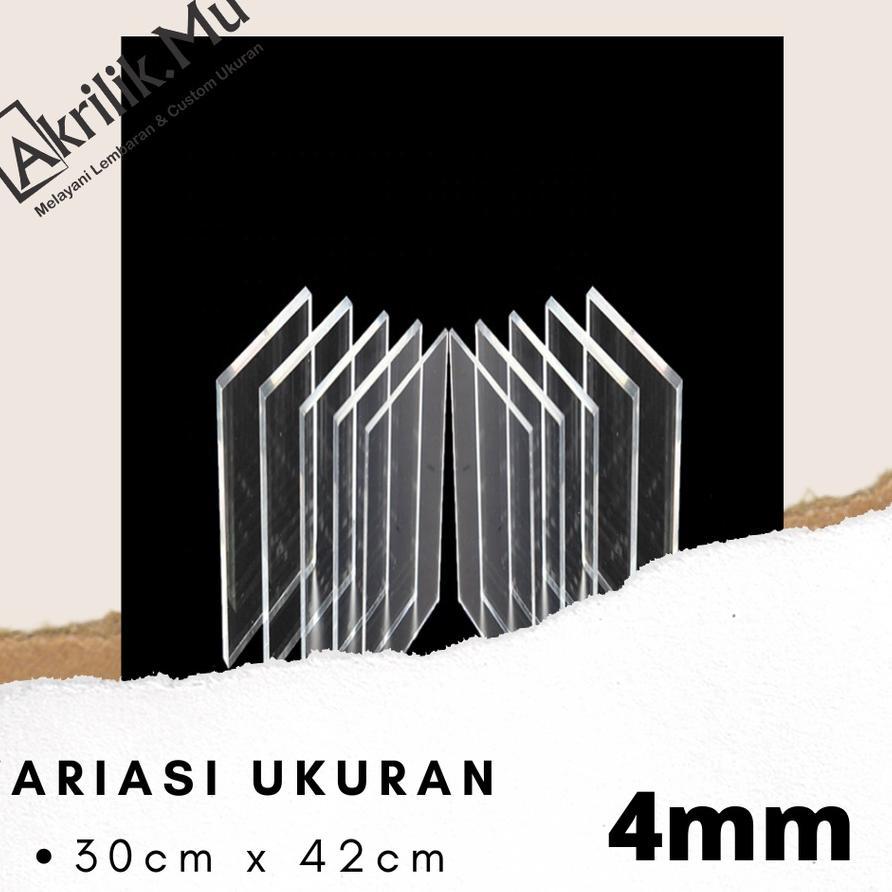 Lembaran Akrilik Bening A3 4Mm, Acrylic Sheet