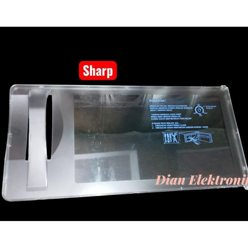 Tutup Frezer Kulkas Sharp 1 Pintu Sj-N192 /Sj-N182 Original